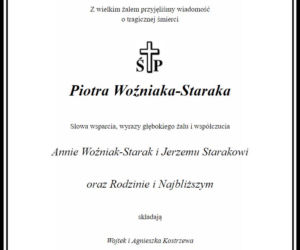 Piotr Woźniak-Starak - nekrologi