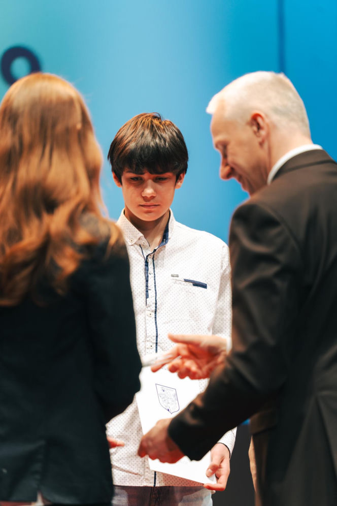 Najzdolniejsi uczniowie odebrali stypendia Prezydenta Miasta Siedlce