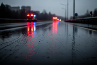 Kłobuck. Tragiczny wypadek na DK43: kto zawinił na śliskiej drodze?