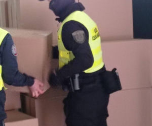 Ogromny przemyt papierosów wykryty w Kołbaskowie