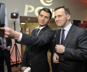 Tomasz Kammel i Radosław Sikorski