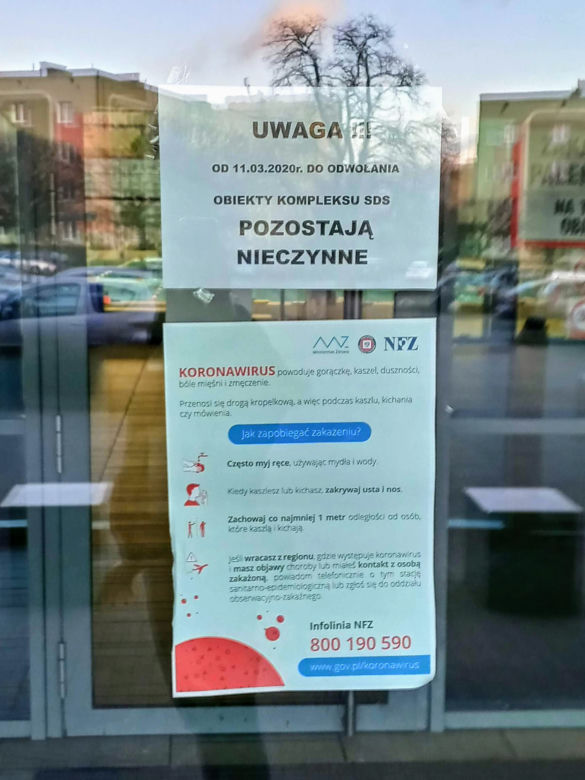 Pływalnie w Szczecińskim Domu Sportu zamknięte do odwołania