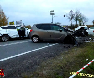 Wypadek w Dziecionowie