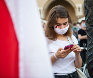 Kraków solidarny z Białorusią
