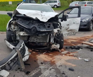 Wypadek w Niedrzwicy Dużej