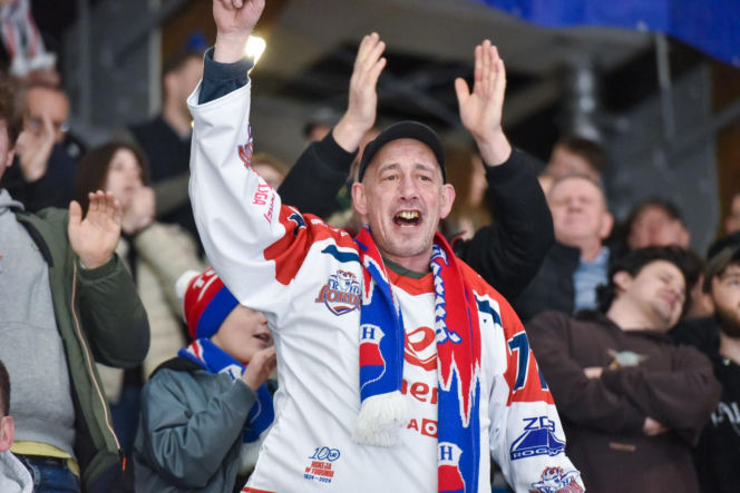 KH Energa Toruń - Unia Oświęcim 4:1, zdjęcia kibiców i zawodników z meczu nr 6