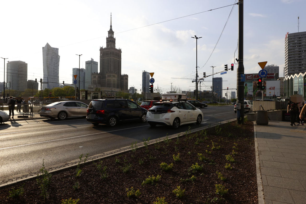 Rondo Dmowskiego będzie też bardziej zielone
