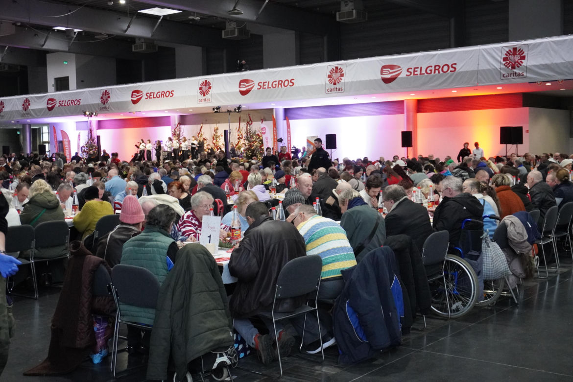 Wigilia Caritas Poznań 2024 