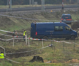 Nagłe zatrzymanie pociągu pod Puławami. Mamy zdjęcia!