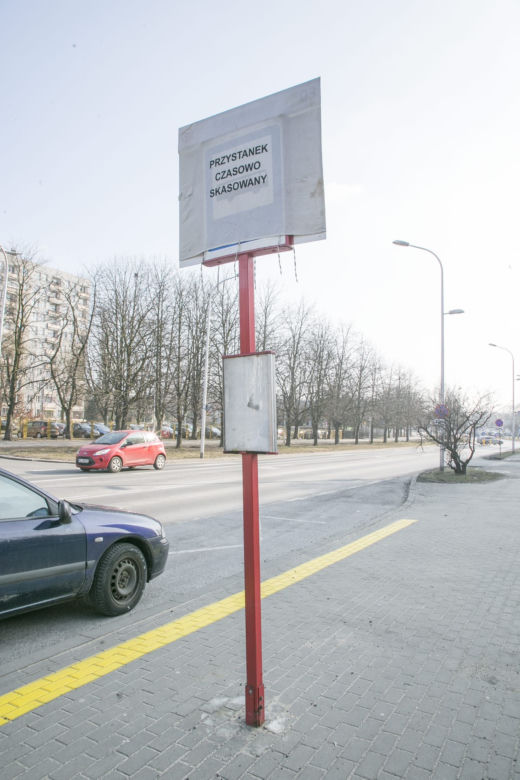 Utrudnienia na Bródnie