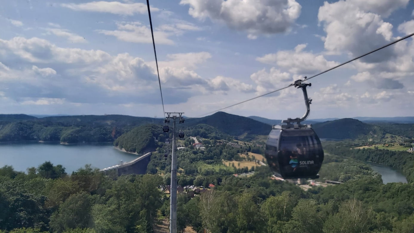 Kolejka gondolowa w Solinie. Zobacz Bieszczady z góry [ZDJĘCIA]