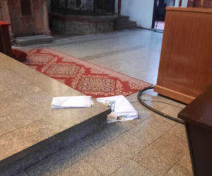 Demolka kościoła we Wrocławiu 