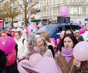 Marsz Różowej Wstążki w Szczecinie