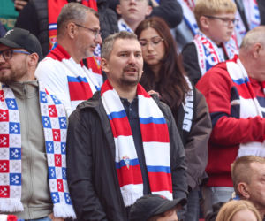 Zdjęcia kibiców i zawodników z derbów Górnego Śląska