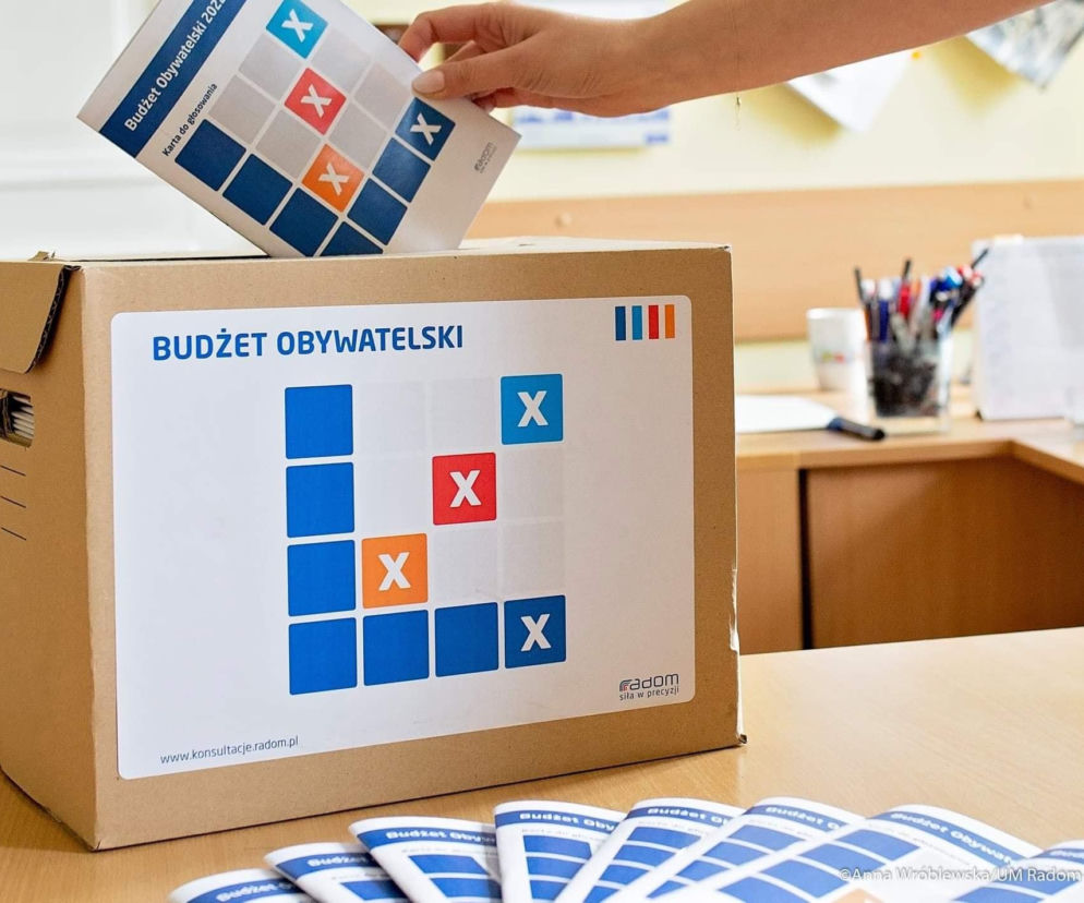 Ponad 300 projektów w Budżecie Obywatelskim Radomia!