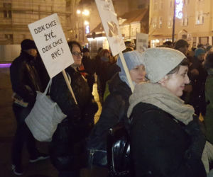 Protest w Bydgoszczy