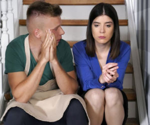 Barwy szczęścia odc. 2305. Agata (Natalia Zambrzycka), Patryk (Konrad Skolimowski)