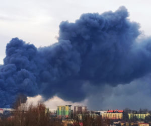 Pożar Cersanit 10.02.2022