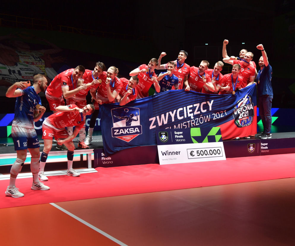 Siatkówka, Liga Mistrzów, 2021, finał, Zaksa Kędzierzyn
