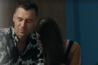 Barwy szczęścia, odc. 3342. Darek (Andrzej Niemyt), Gabrysia (Marta Juras)