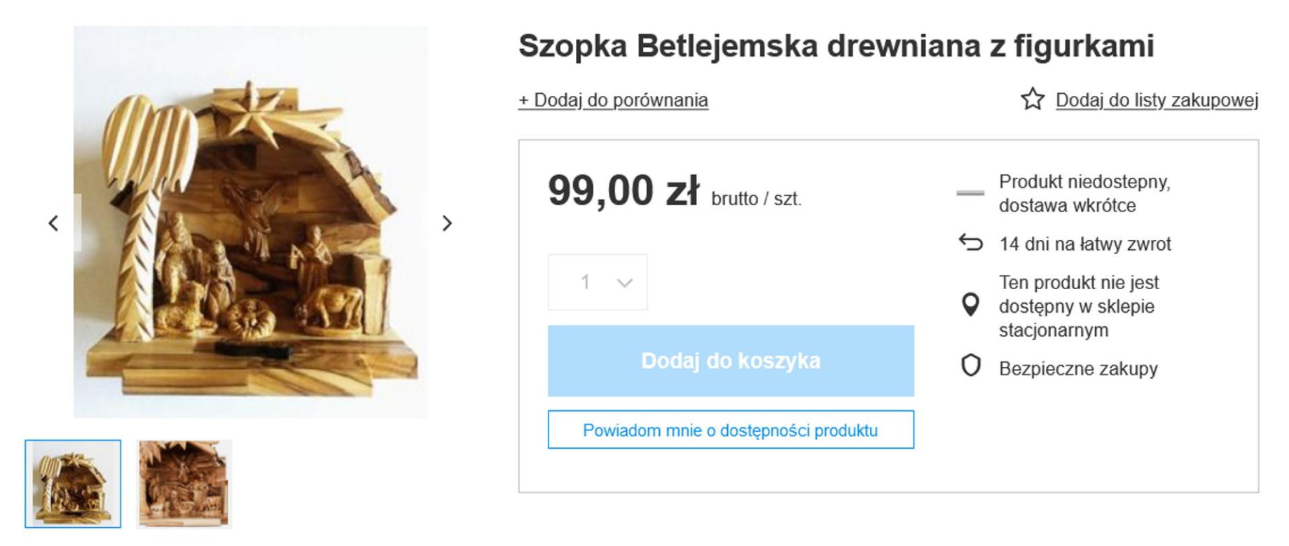 Ojciec Rydzyk sprzedaje prezenty na święta
