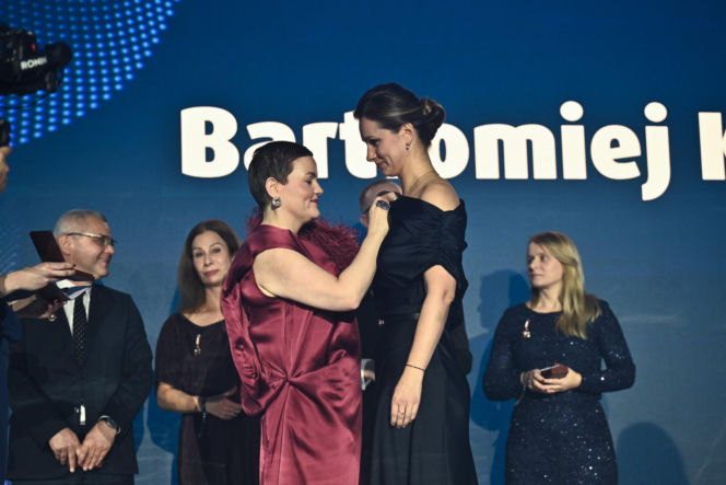 Radosław Sikorski odznaczył Ambasadorów Totalizatora Sportowego