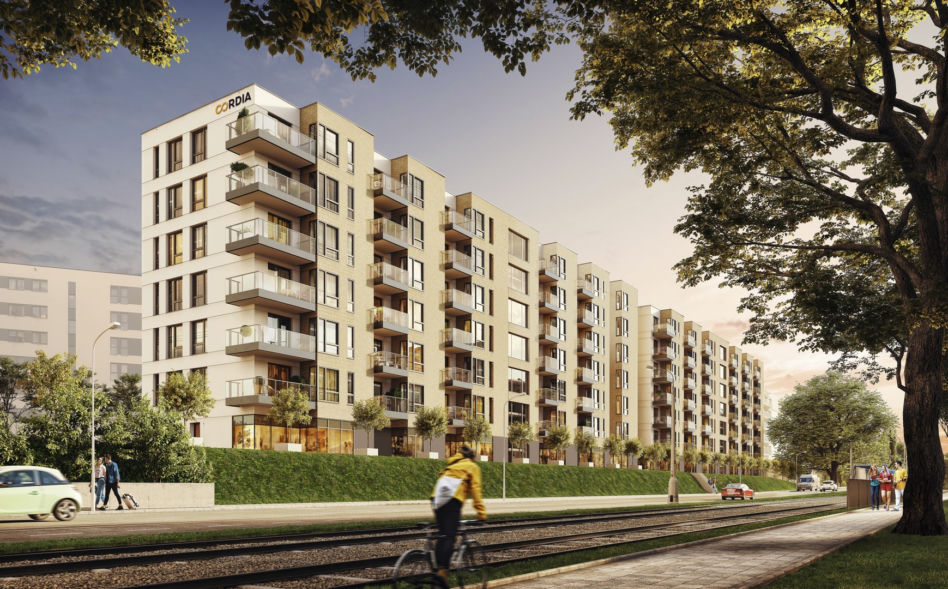 Osiedle Jerozolimska w Krakowie projektu ION Architekci.