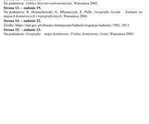 Egzamin gimnazjalny 2018 - część przyrodnicza