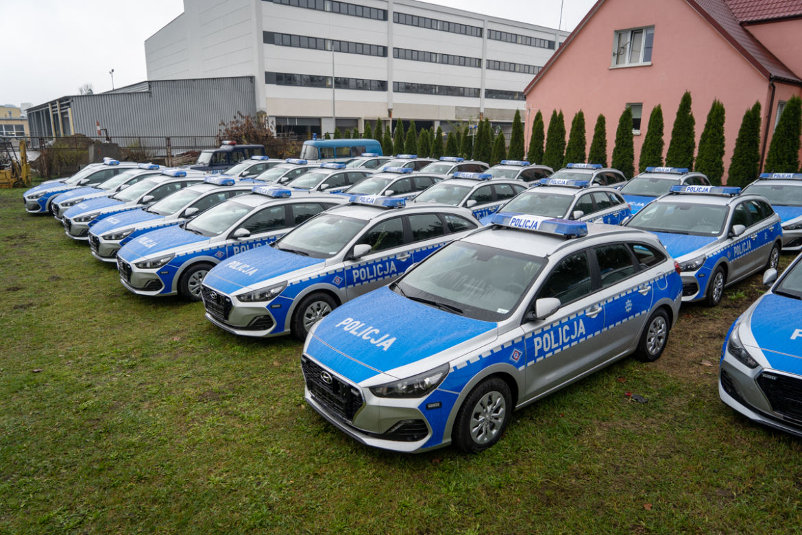 Oznakowane radiowozy Hyundai i30 Wagon 