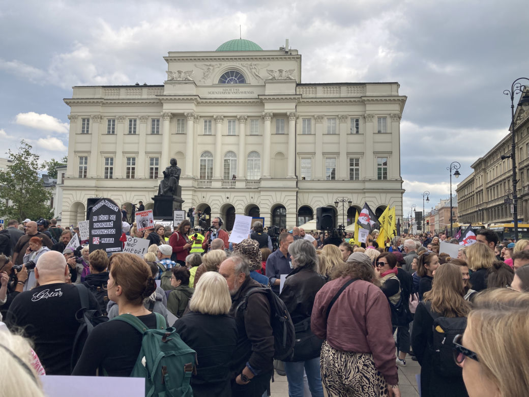 Marsz Strajku Kobiet "Ani jednej więcej!"