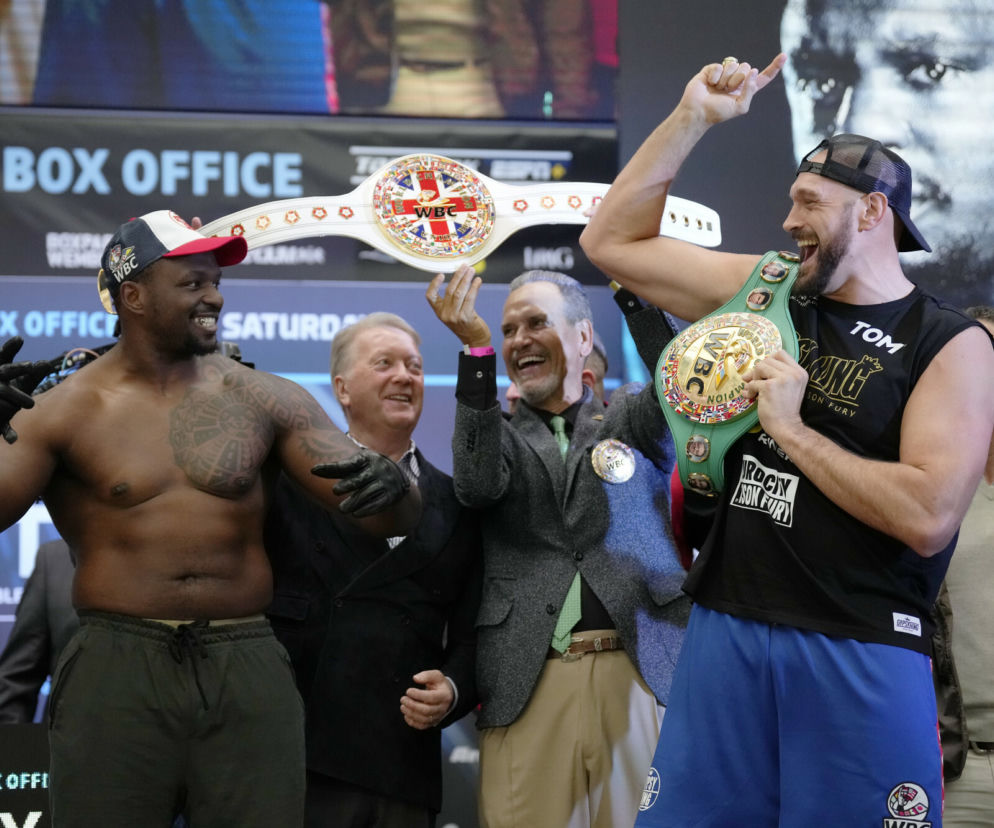 Tyson Fury - Dillian Whyte