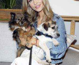 Joanna Krupa z psami
