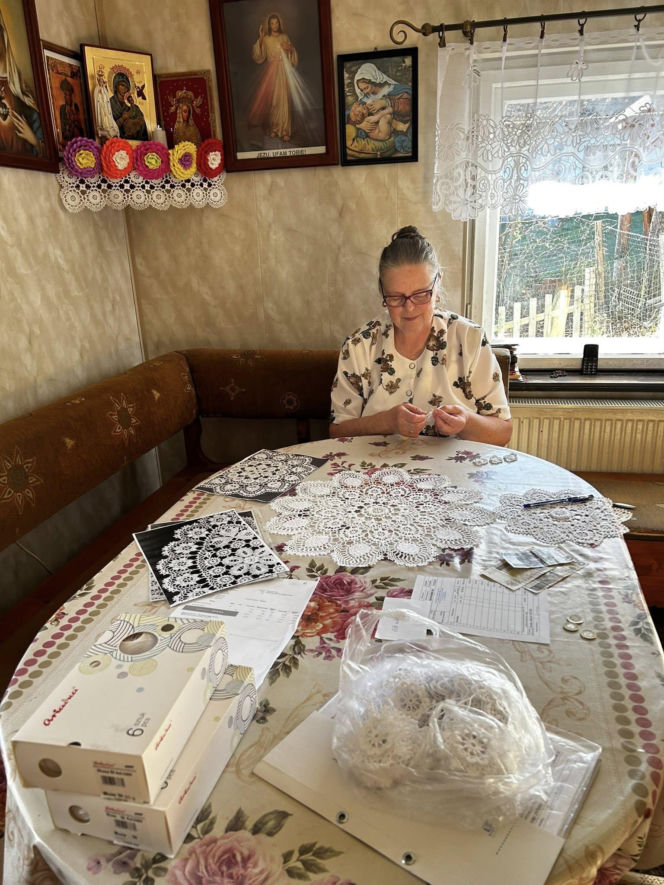 Koronki koniakowskie