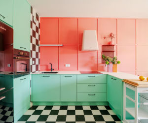 Odważne kolory we wnętrzach - projekt Deer Design