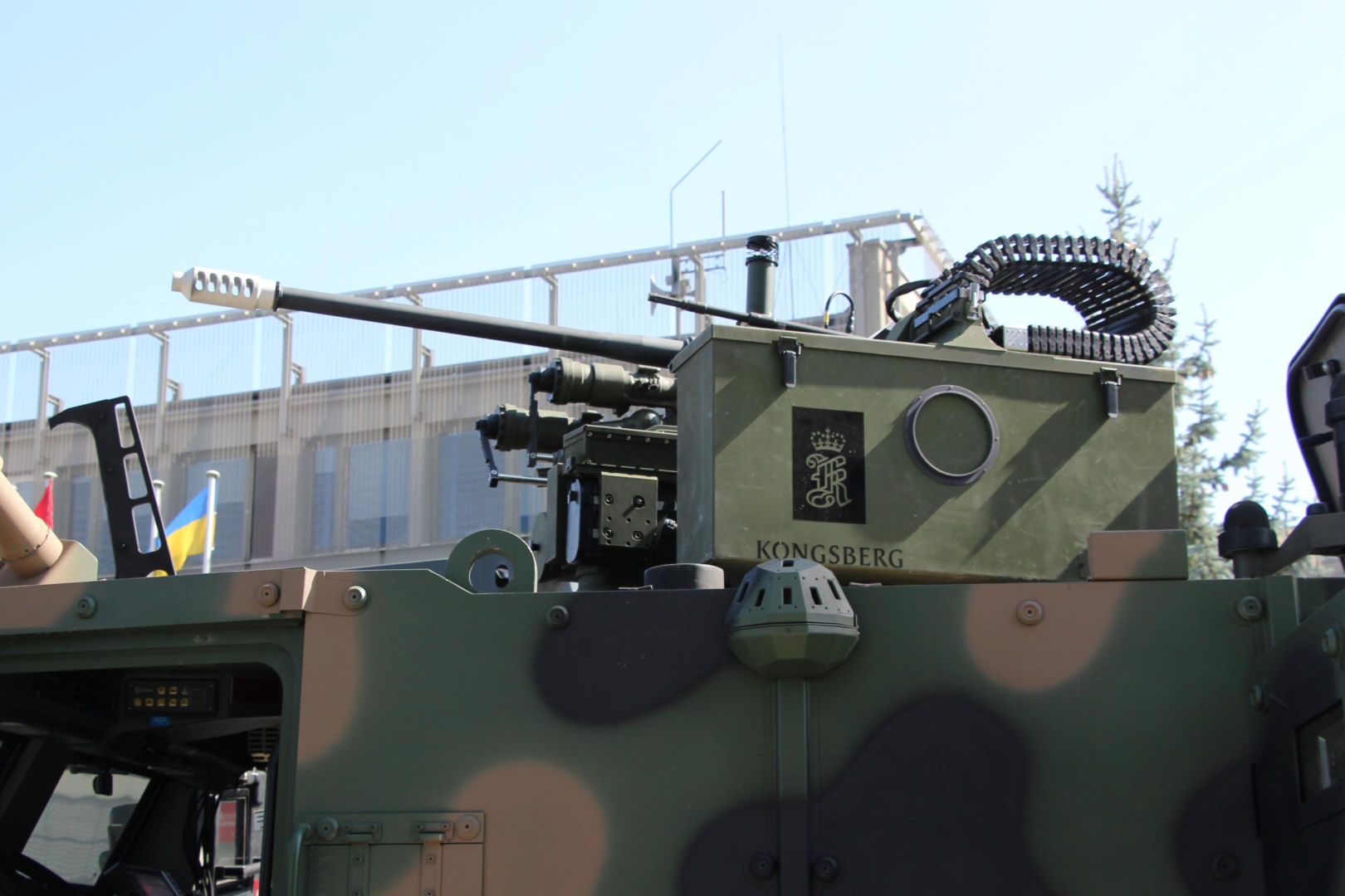 Kongsberg Protector RS6 z armatą 30 mm i pociskami Piorun