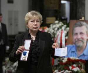 Alaksandr Milinkiewicz spoczął na warszawskich Powązkach