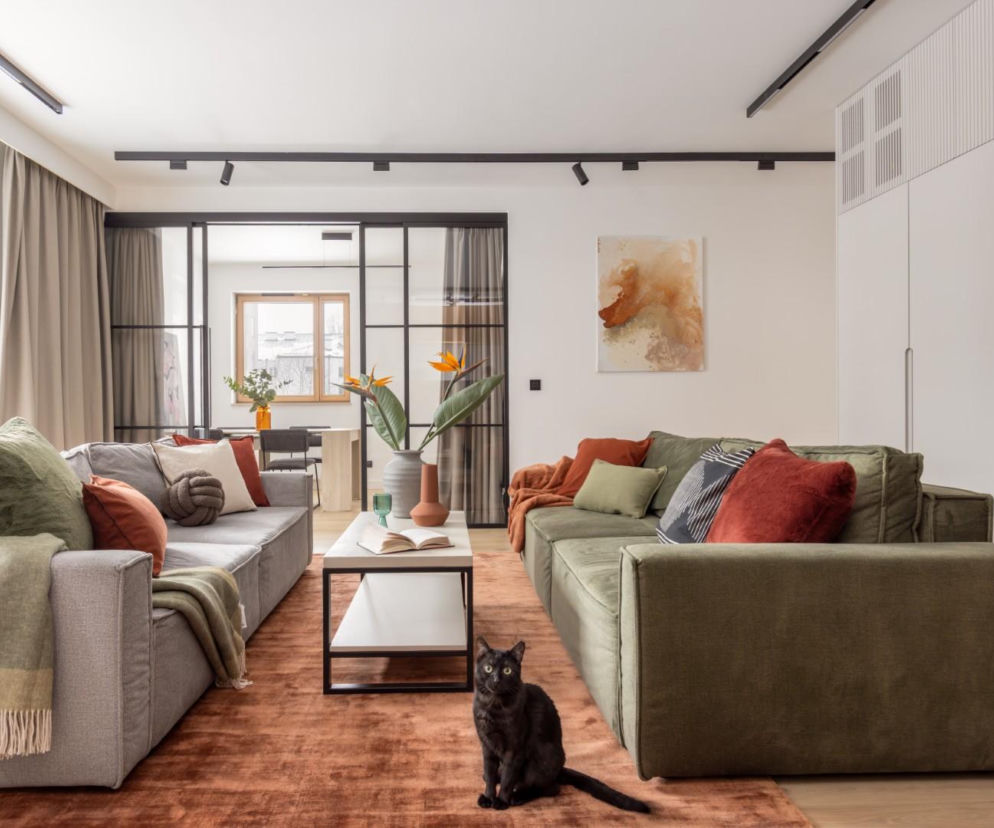 Połączyli dwa mieszkania w Warszawie. Tak stworzyli nowoczesny coliving