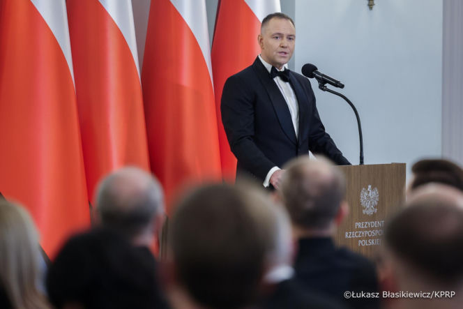 Nawroccy zadali szyku na spotkaniu z Korpusem Dyplomatycznym