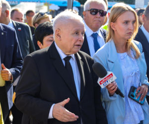 Jarosław Kaczyński na miesięcznicy smoleńskiej