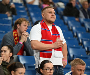 Tak kibice Wisły Kraków bawili się na trybunach. Znajdź się na zdjęciach