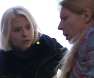 Na Wspólnej po wakacjach 2020. Tatiana (Olha Bosova), Renata (Marta Jankowska)