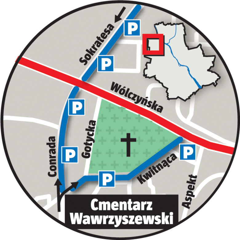 Te ulice będą zamknięte 1 listopada