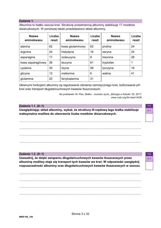 Matura 2026: biologia ROZSZERZONA 8.05.2026r. Arkusze CKE, poziom podstawowy [Formuła 2023]