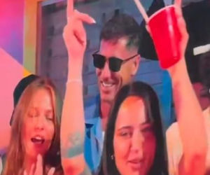 Lewandowscy i Szczęśni na koncercie Bad Bunny'ego
