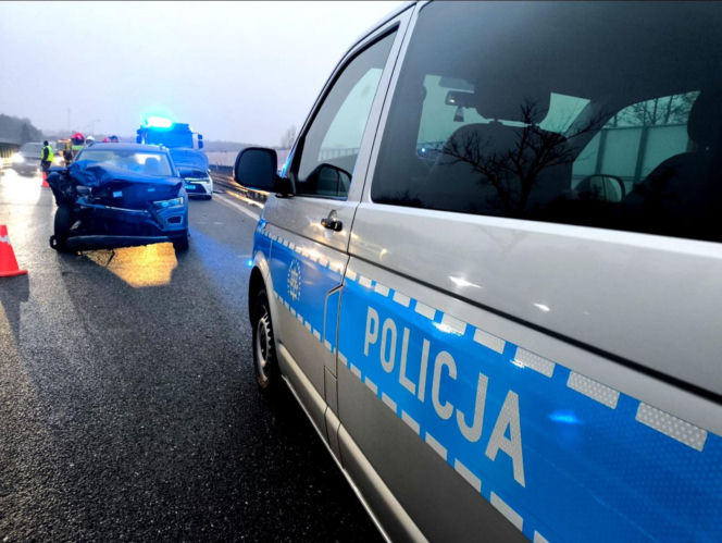 Koszmar na S8: Karambol z udziałem 9 aut. Ranni, w tym dzieci