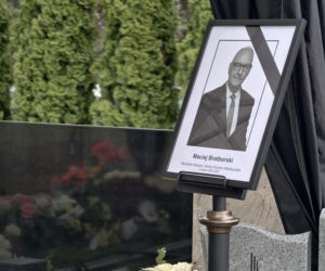 Pogrzeb burmistrza Koźmina Wielkopolskiego