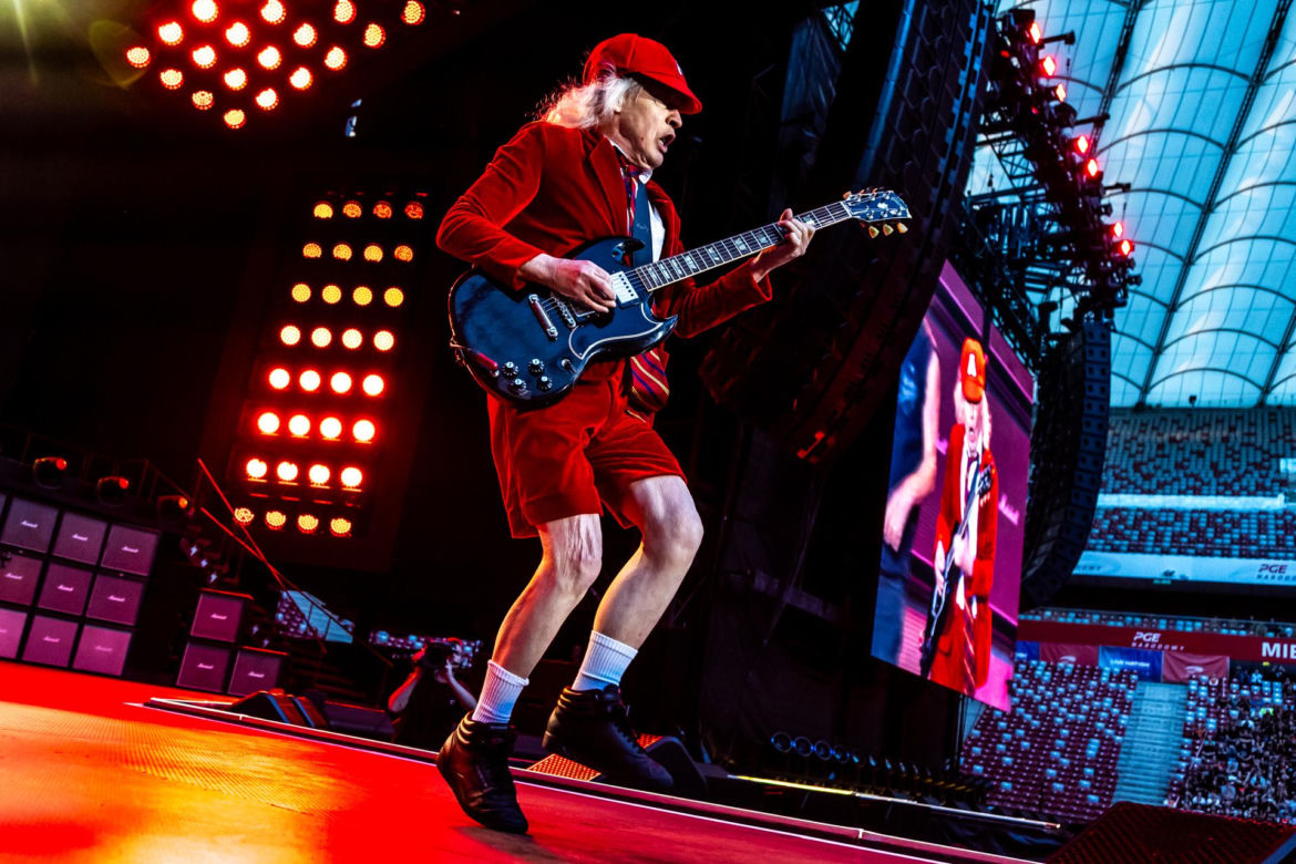 Koncert AC/DC w Warszawie (4.07.2025) - część druga. Organizatorem koncertu jest Live Nation