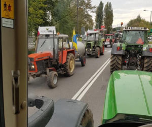 Strajk rolników. Województwo opolskie, utrudnienia, zablokowane drogi [ZDJĘCIA]