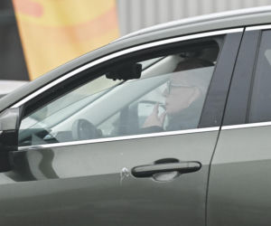 Krystyna Janda kurzy w aucie