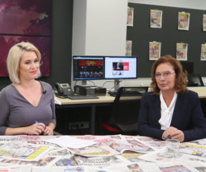 Małgorzata Kidawa-Błońska w Expressie Biedrzyckiej